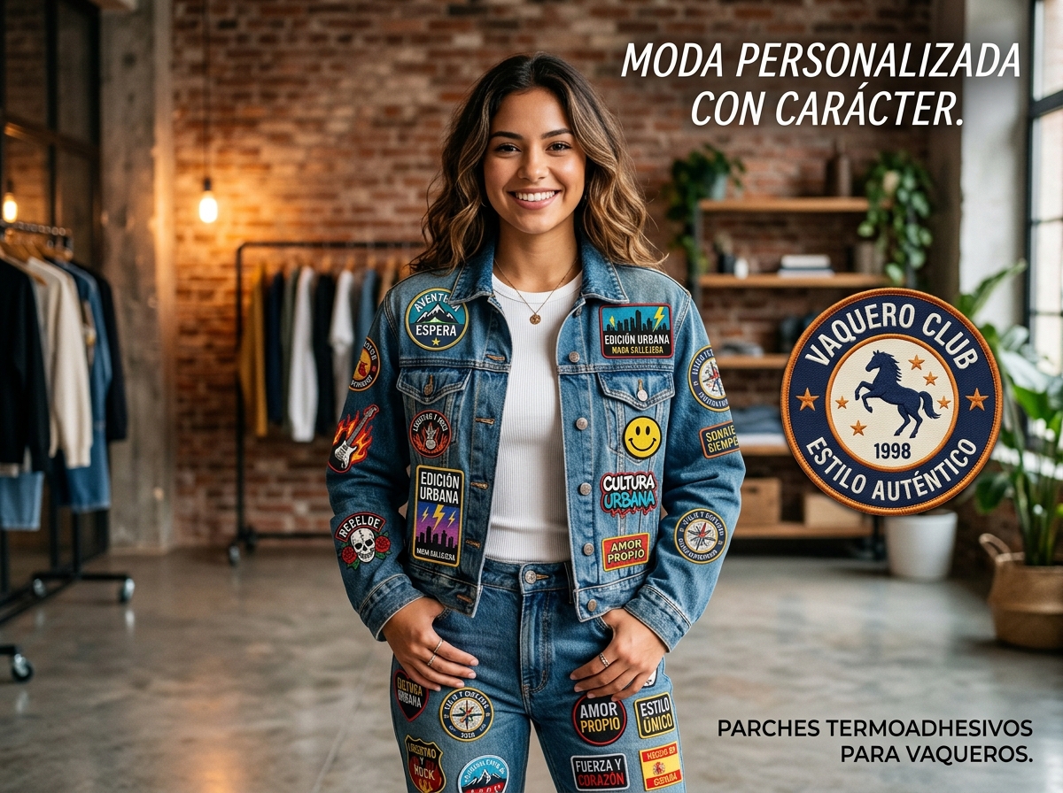 Parches personalizados para vaqueros, chaquetas y streetwear